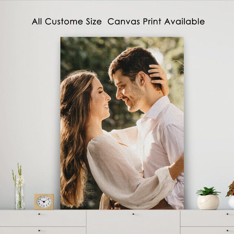 Amazing Custom Canvas Print Wall Art - Personalized Photo or Image On Canvas, Wall Art, Wall Decor, Your Photo On Canvas, Quality Print Image4