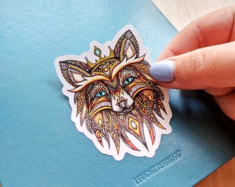 Fox sticker