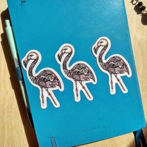 Flamingo sticker image 2