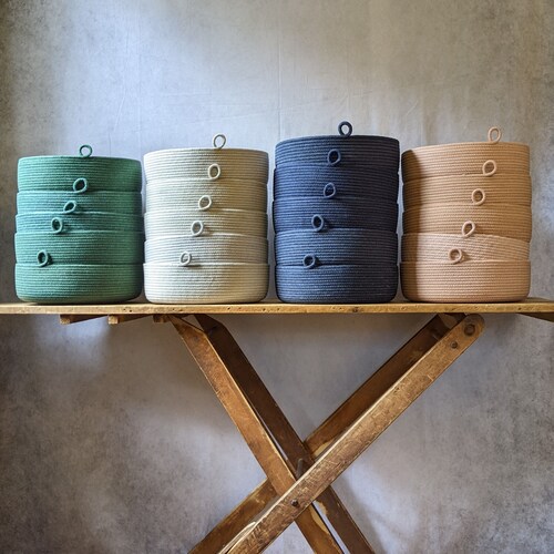 Catch All Rope Basket Loveline Baskets Made in Maine Etsy