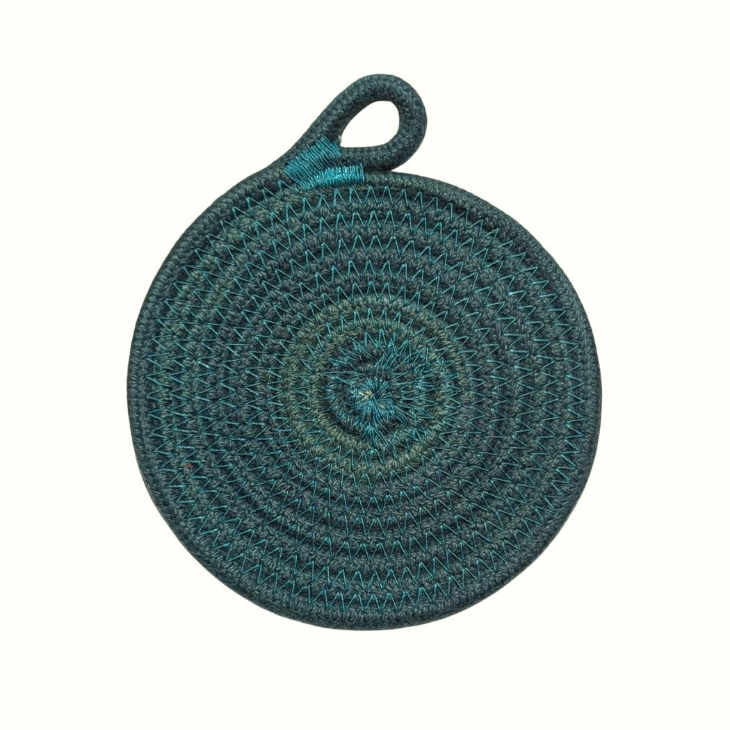 Hand-dyed Rope Coaster Set | 100% Cotton | 4.5