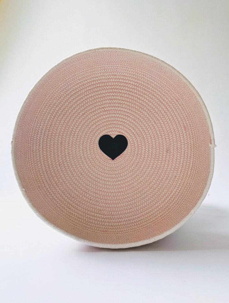 Catch All Rope Basket Loveline Baskets Made in Maine Etsy