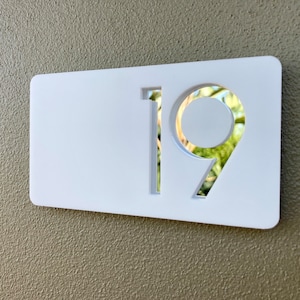 House Numbers | Letterbox Numbers | Room Numbers | Hotel Signage