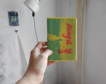 NEW! riso PINGA Zine No 1 (lost&found) A6