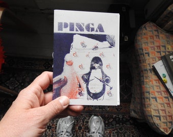 Sonderausgabe = Riso PINGA Zine (Lost&found) A6