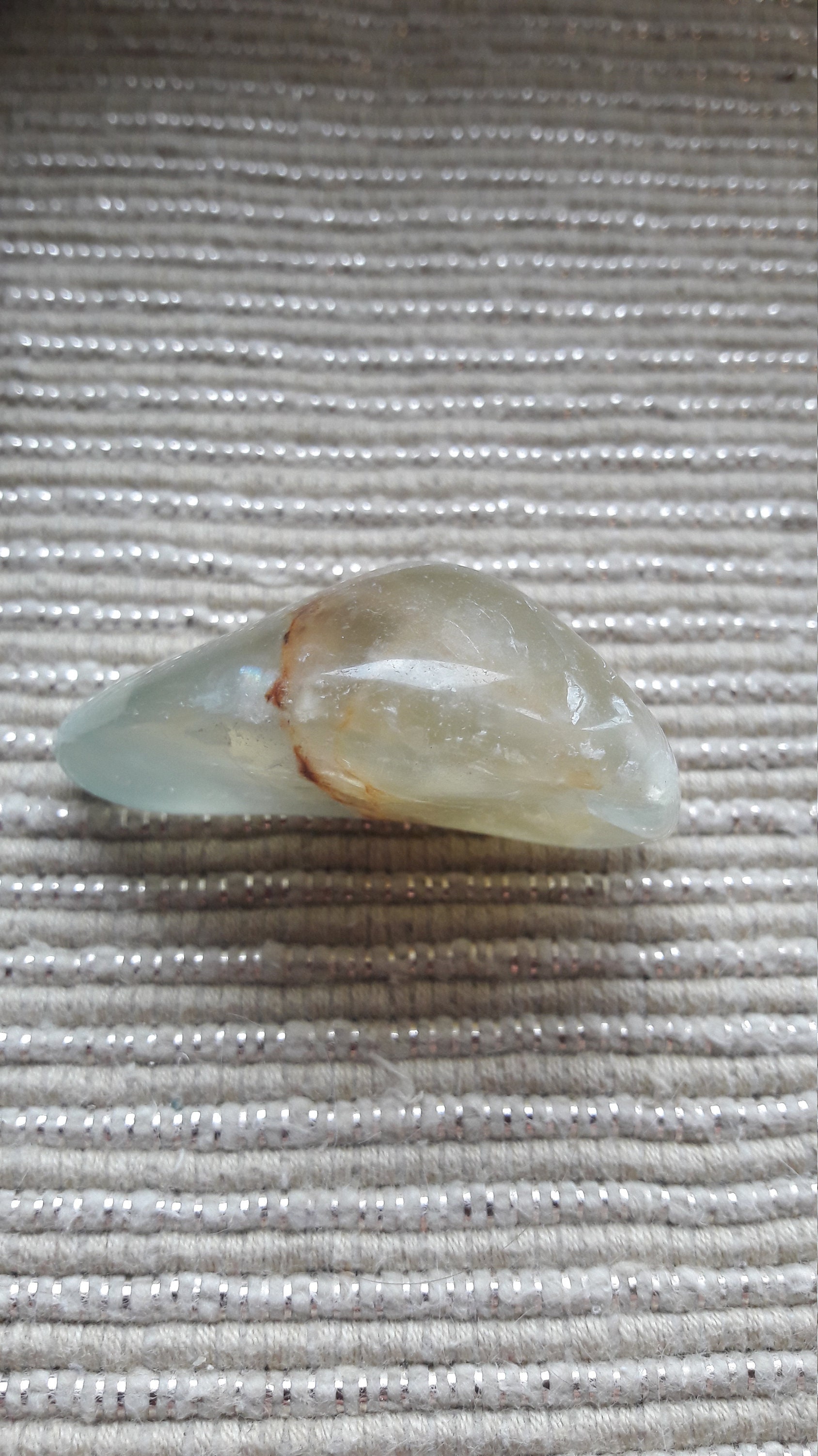 Onyx Bleu Pierre Naturelle de La Lithothérapie