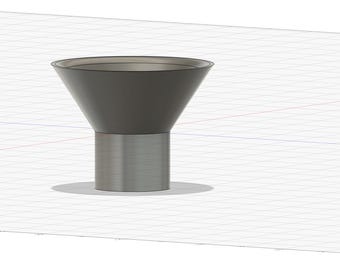 water bottle funnel "digital file for 3d printing "