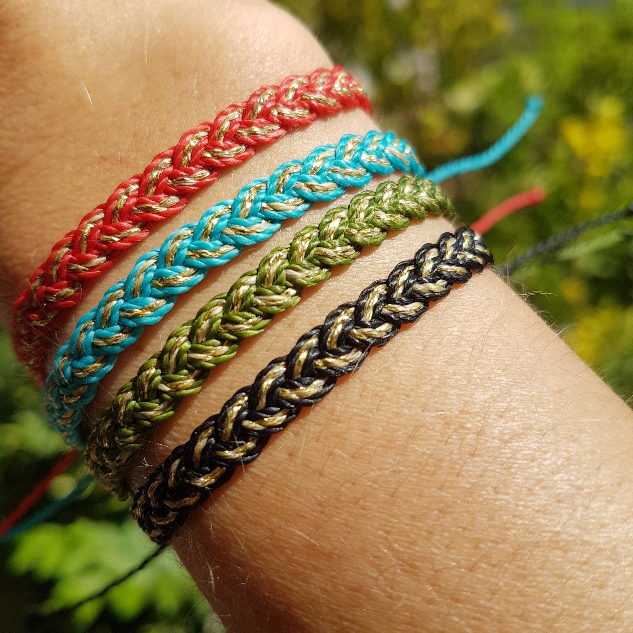 Surfer Bracelet Surf Anklet Couple Bracelet Set Beach Etsy