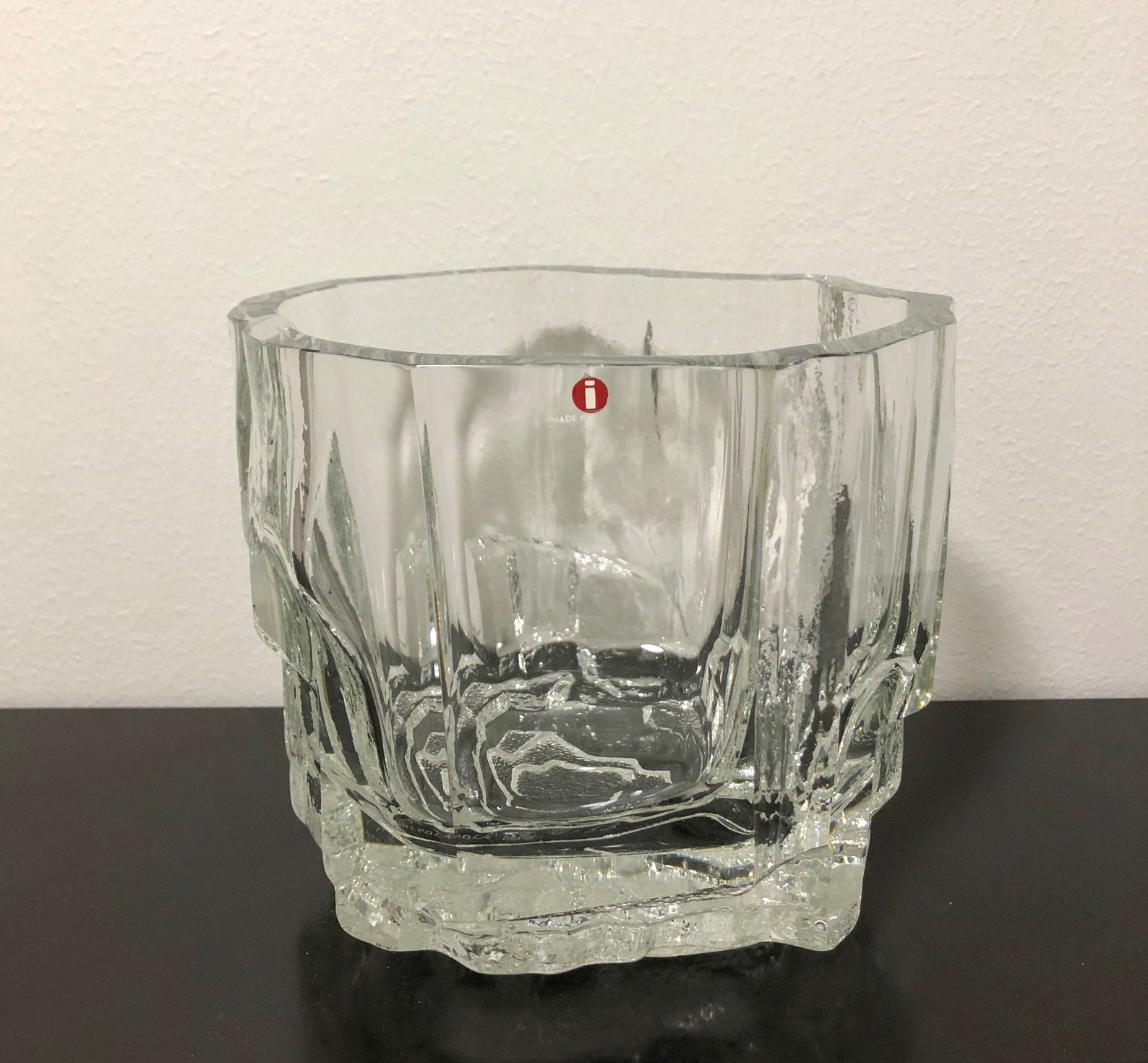 Tapio Wirkkala 'Rauma-Repola' Art Crystal Vase | Etsy