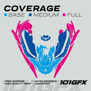 Sea Doo Spark Dekalkit RACE LINE Vit Rosa 2014-2023 Sea-Doo Spark Trixx Dekaler Klistermärken SeaDoo bild 7