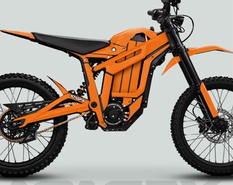 Talaria Sting MX5 PRO Graphics Kit SOLID COLOR Orange Decals