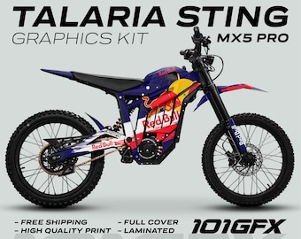 Talaria Sting MX5 PRO Graphics Kit FOX RACELINE Purple Black
