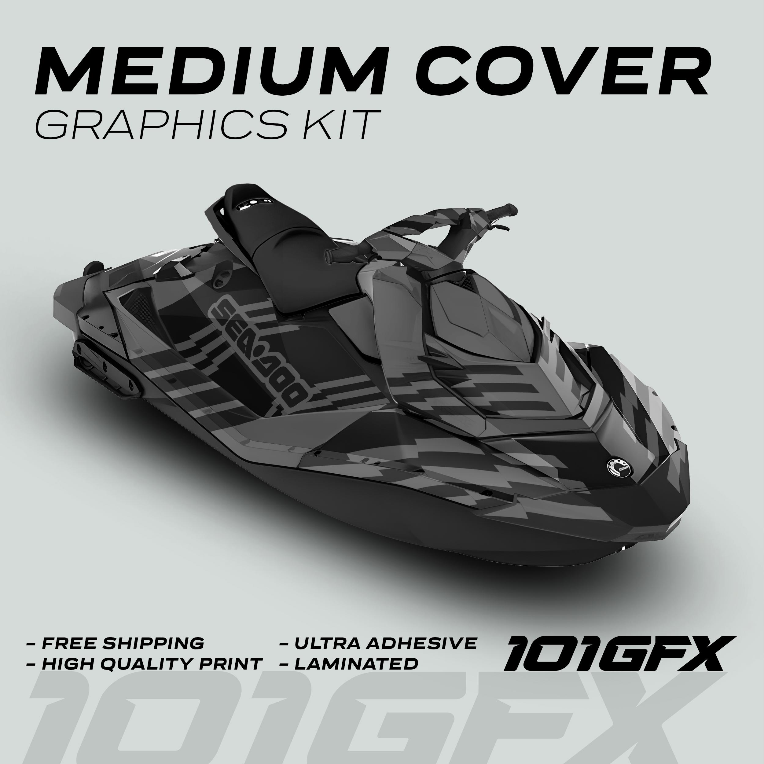 S.tarrkk.*・ SEADOO SPARK trixx GRAPHIC KIT wraps 2up + 3up Jet Ski SEA