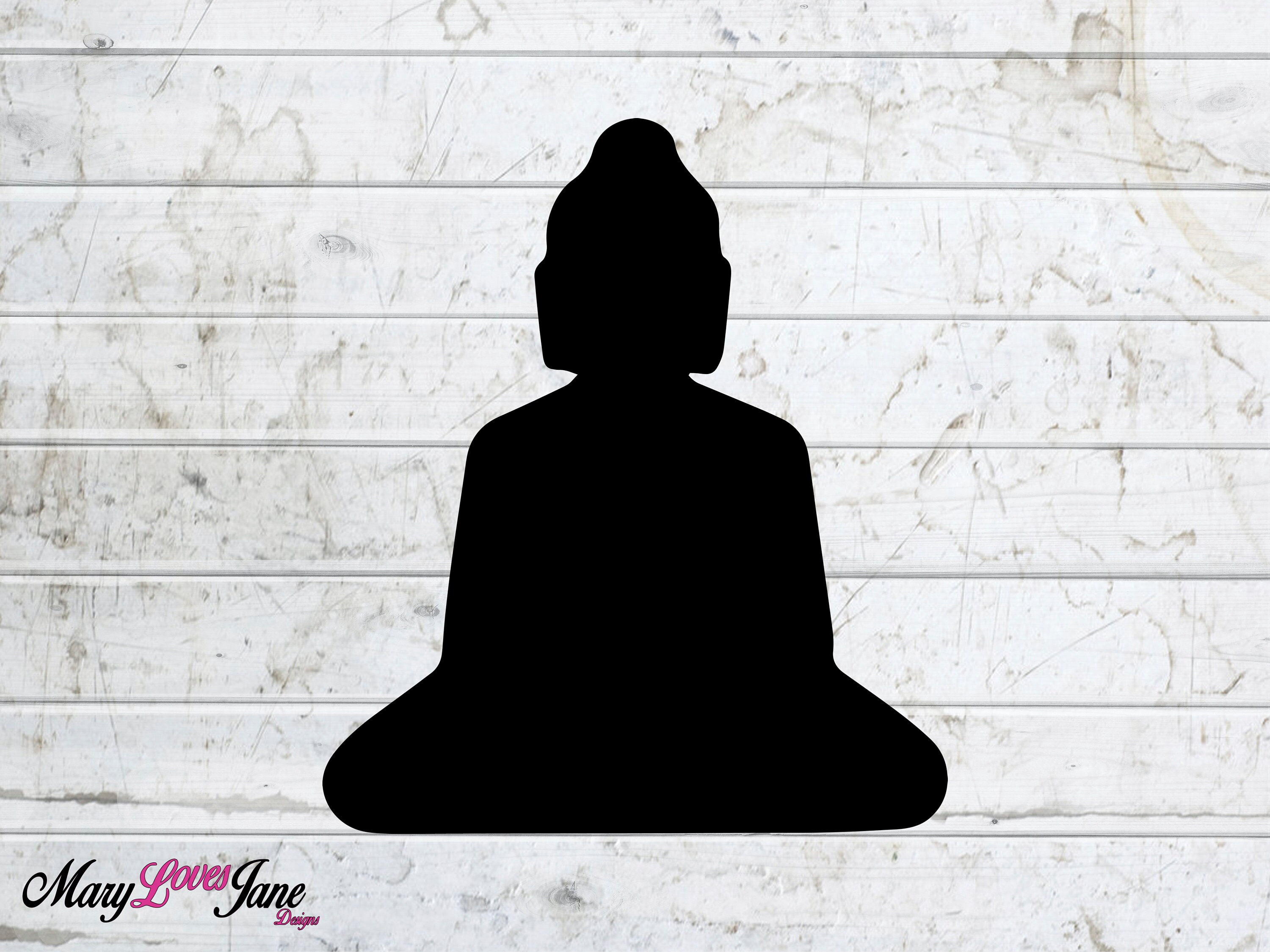 Buddha Vinyl Decal Buddha Vinyl Sticker Car Window Etsy