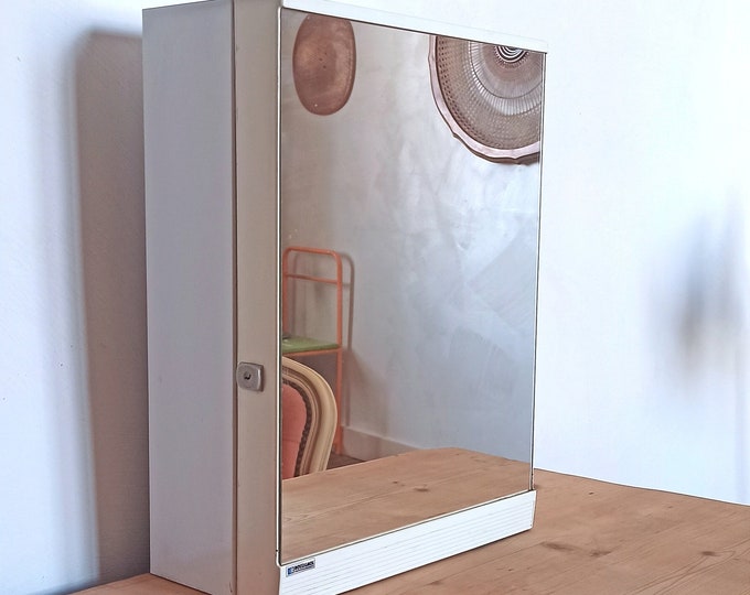 Bathroom or Metal Pharmacy, Retro Vintage Industrial Style