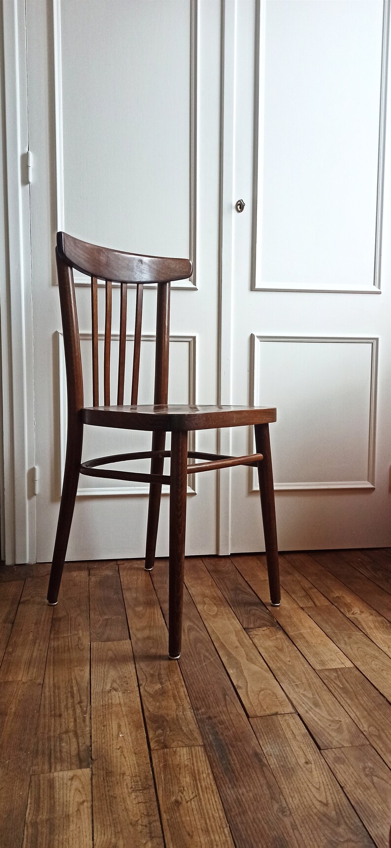 Vintage wooden shops bistro chair