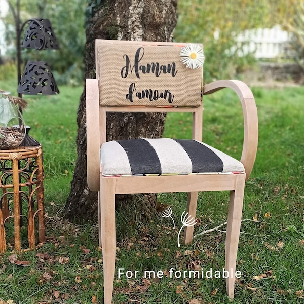 Fauteuil bridge vintage/ cadeau fête des mères