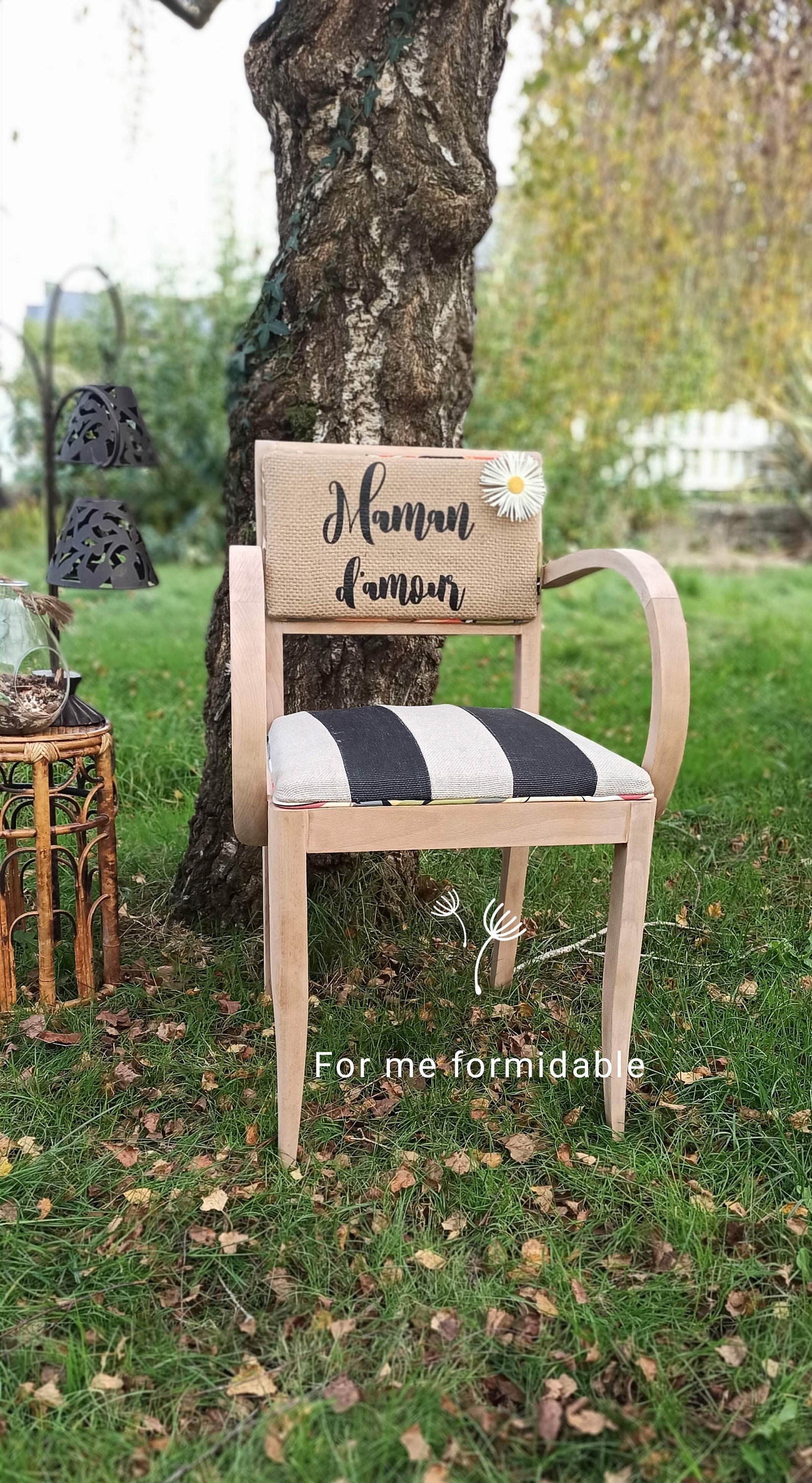 fauteuil Bridge Vintage