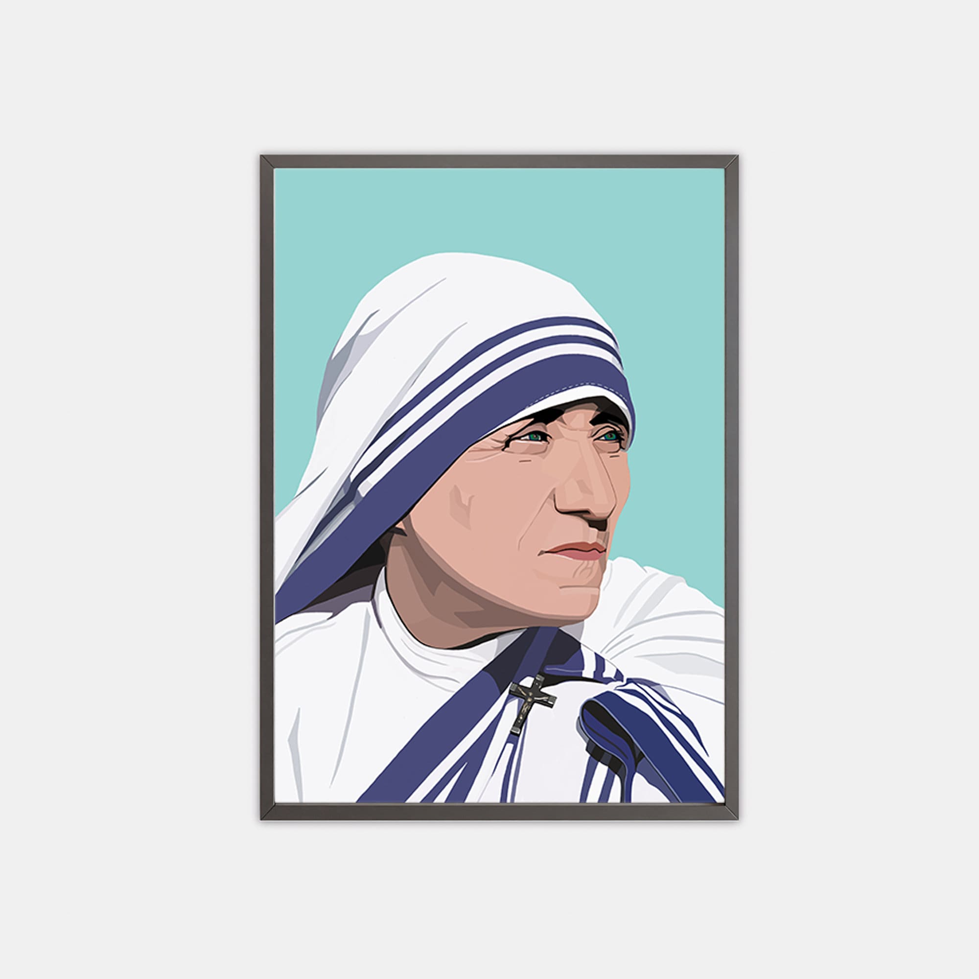 Mother Teresa Art Print: Saint Teresa of Calcutta, Feminist