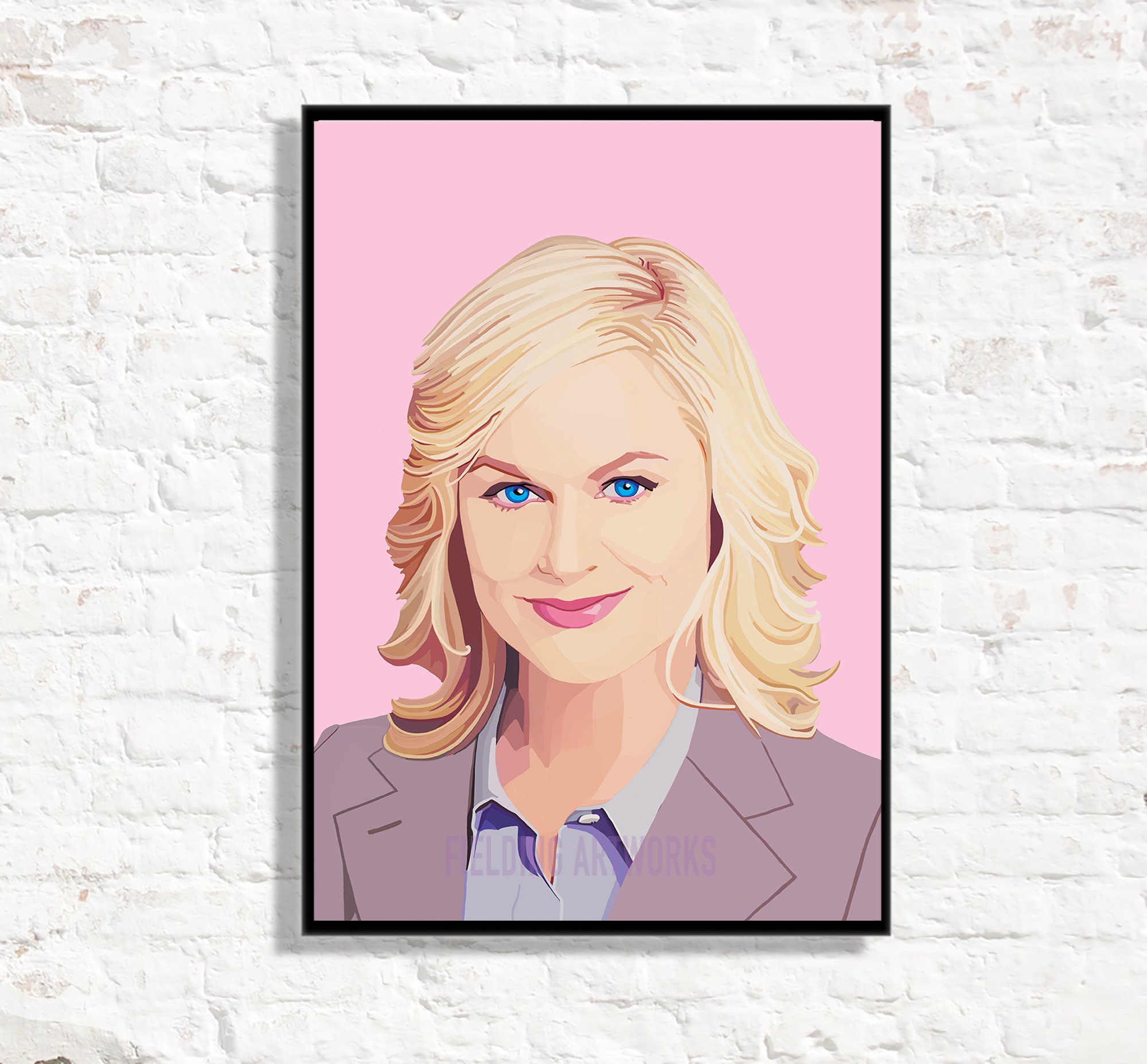 Amy Poehler Print Lady of Leadership Girls Be Yourself - Etsy Canada