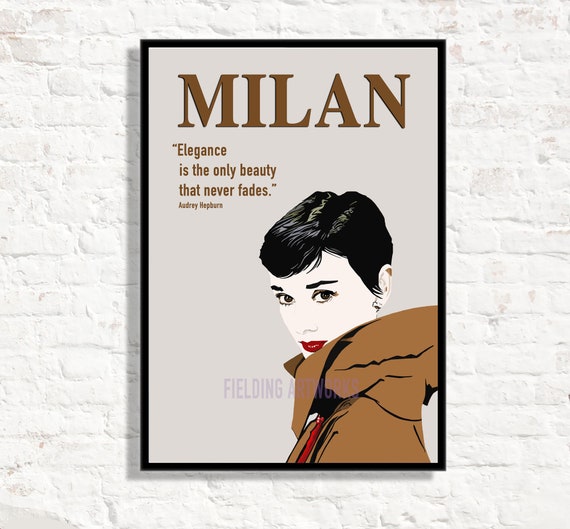 Audrey Hepburn Vintage Kunst großes Poster Druck Geschenk a0 a1 a2 a3 a4