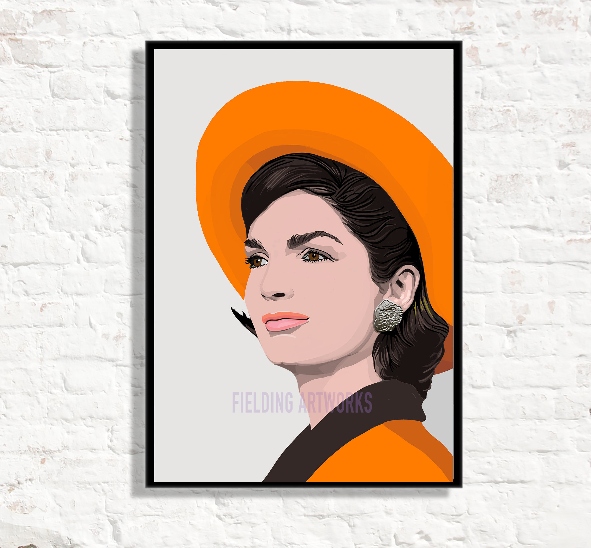 Jackie Kennedy Print Jackie Kennedy Poster Iconic Wall Art | Etsy