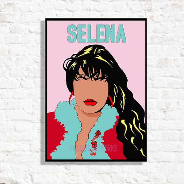 Selena Quintanilla-Perez (Violet) Découpe en carton (taille vie OU mini taille). Standee. Lève-toi. | FR