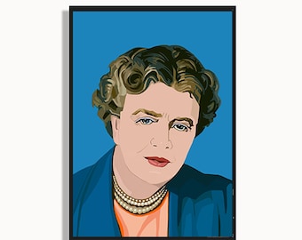 Eleanor Roosevelt Poster: Inspiring Feminist Art Print