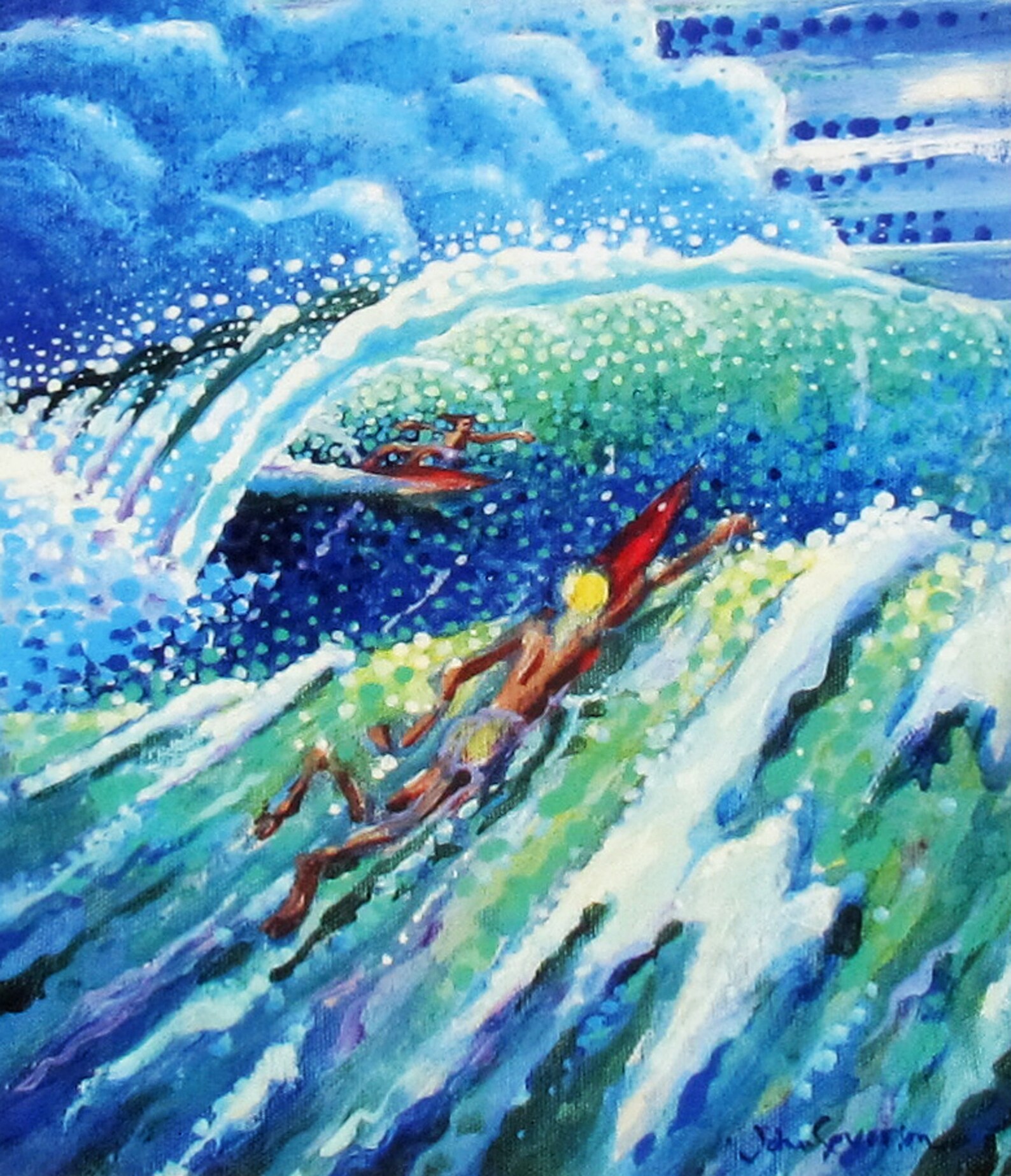 John Severson Art Triple Crown of Surfing Hawaii Surfing Etsy