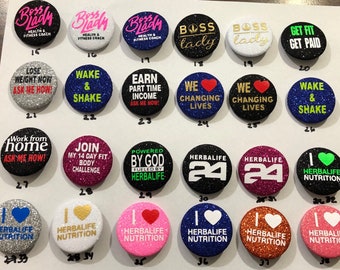 Herbalife Buttons Etsy