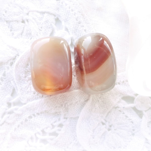 natural agate stone, stone for pendant, cubic stone, large stone pendant, amber agate,