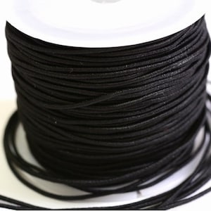 5M Elastique rond 3mm / fil élastique, cordon stretch arrondi, corde  élastique, cordon élastique