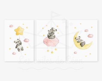 Affiche Chambre Bebe Etsy