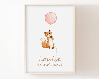 Dessin Renard Etsy