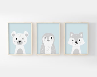 Affiche Ours Polaire Etsy