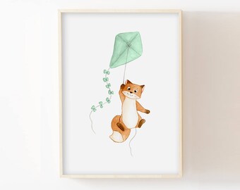 Renard Jaune Etsy