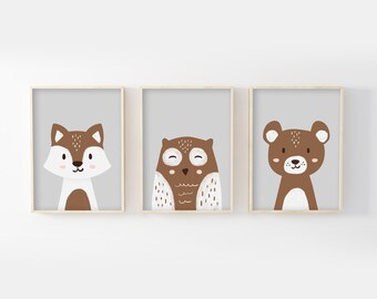 Chambre De Bebe Renard Etsy