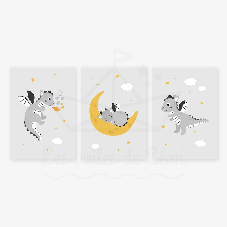 affiche dragon enfant