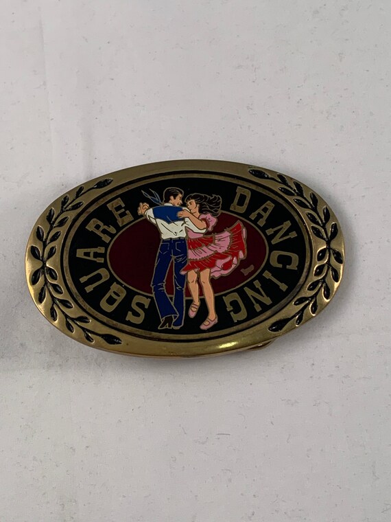 Boucle De Ceinture Collector - 32e Convention Nationale De Square Dance, Juin 1983 à Louisville - Occasion