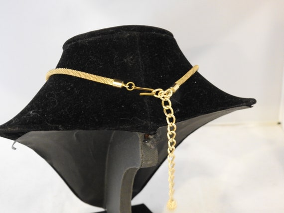 Vintage Rhinestone 17-1/2 inch Necklace, Costume … - image 6