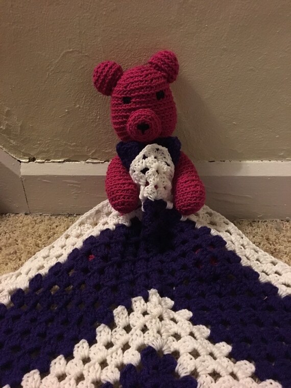teddy bear and baby