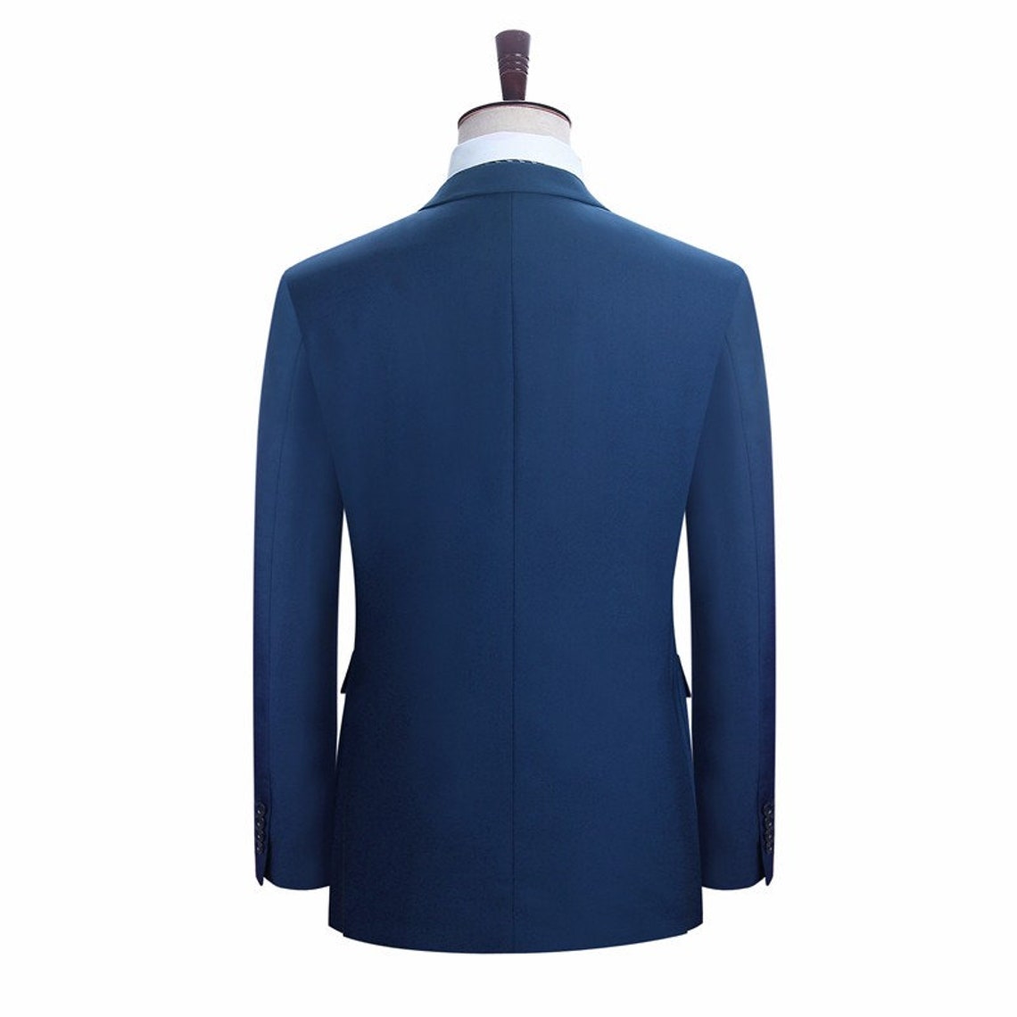 Mens Suit 1 Button Business Formal Wedding Suit Size 34R54L - Etsy