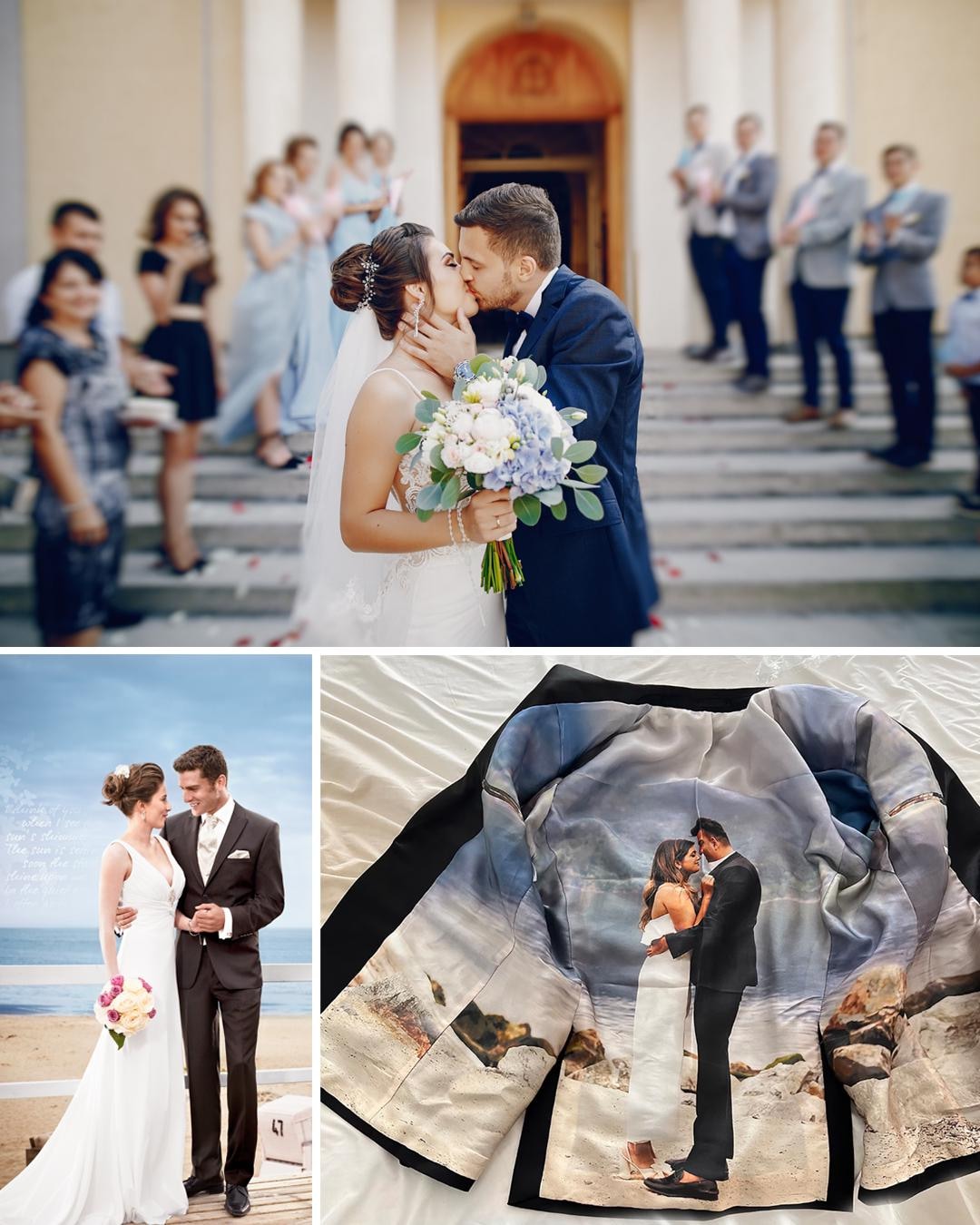 Men's Custom Made to Measure Suit Business Formal Wedding Men