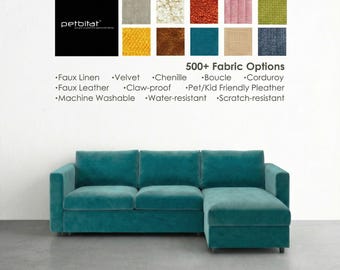 Finnala Sofabed with Chaise Covers, Custom made covers to fit Finnala Sofabed with Chaise, Replacement Cover, Slipcover