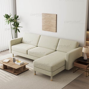 LANDSKRONA 4-Seat Sofa with Chaise Longue Cover, Custom Made Cover for LANDSKRONA 4-Seat Sofa with Chaise Lounge, LANDSKRONA Couch Slipcover