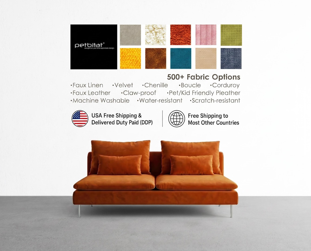Soderhamn Cover, Custom Made to Fit Soderhamn 3 Seat Sofa or