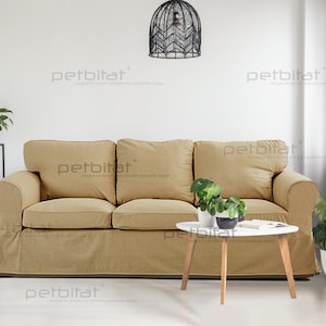 Ektorp Cover, Custom made covers to fit Ektorp 3 Seat Sofa Cover, Ektorp Slipcover, Ektorp Replacement Cover, Ektorp Slipcover, Sofa Cover