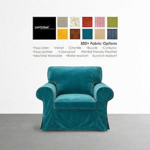 Ektorp Armchair Cover, Custom made covers to fit Ektorp Armchair, Ektorp Slipcover, Ektorp Chair Cover, Ektorp Armchair Cover