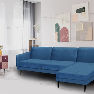 SMEDSTORP 4-Seat Sofa with Chaise Cover, Custom made Cover to fit SMEDSTORP 4-Seat Sofa with Chaise, SMEDSTORP Couch Slipcover