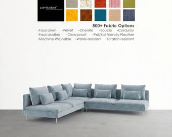 SODERHAMN Cover, Custom cover to fit for SODERHAMN 6-Seat Corner Sofa, SODERHAMN 3+3 Corner Covers, Handmade Covers, Replacement Slipcovers